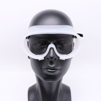 Clear Transparent Protective Glasses PC Safety Protective Goggles with Elastic Tapes